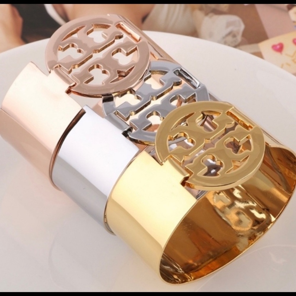 Tory Burch Rose Bangle Bracelet